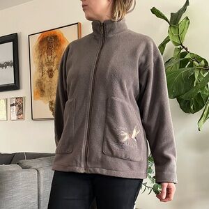 Vintage Fleece Zip Up